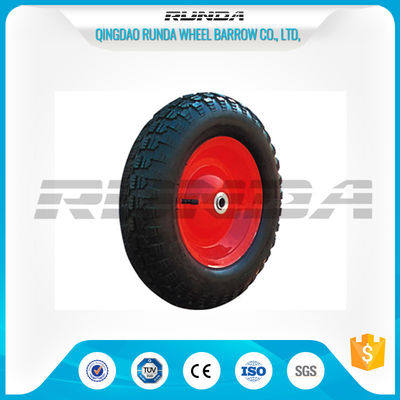 چین الیاف چسبناک هوای سنگین چرخ لاستیکی 3.50-8 TR13 دریچه برای چرخ دستی ابزار تامین کننده